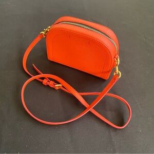 Marc Jacobs Orange Coral Playback  Crossbody Bag